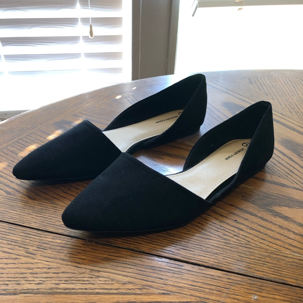 Black flats